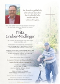 Fritz Gruber - Nadlinger